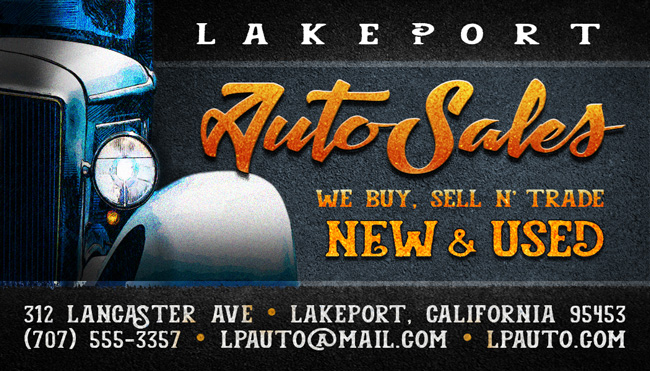 Business Card Front - Auto Sales